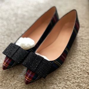 Festive J.Crew holiday flats